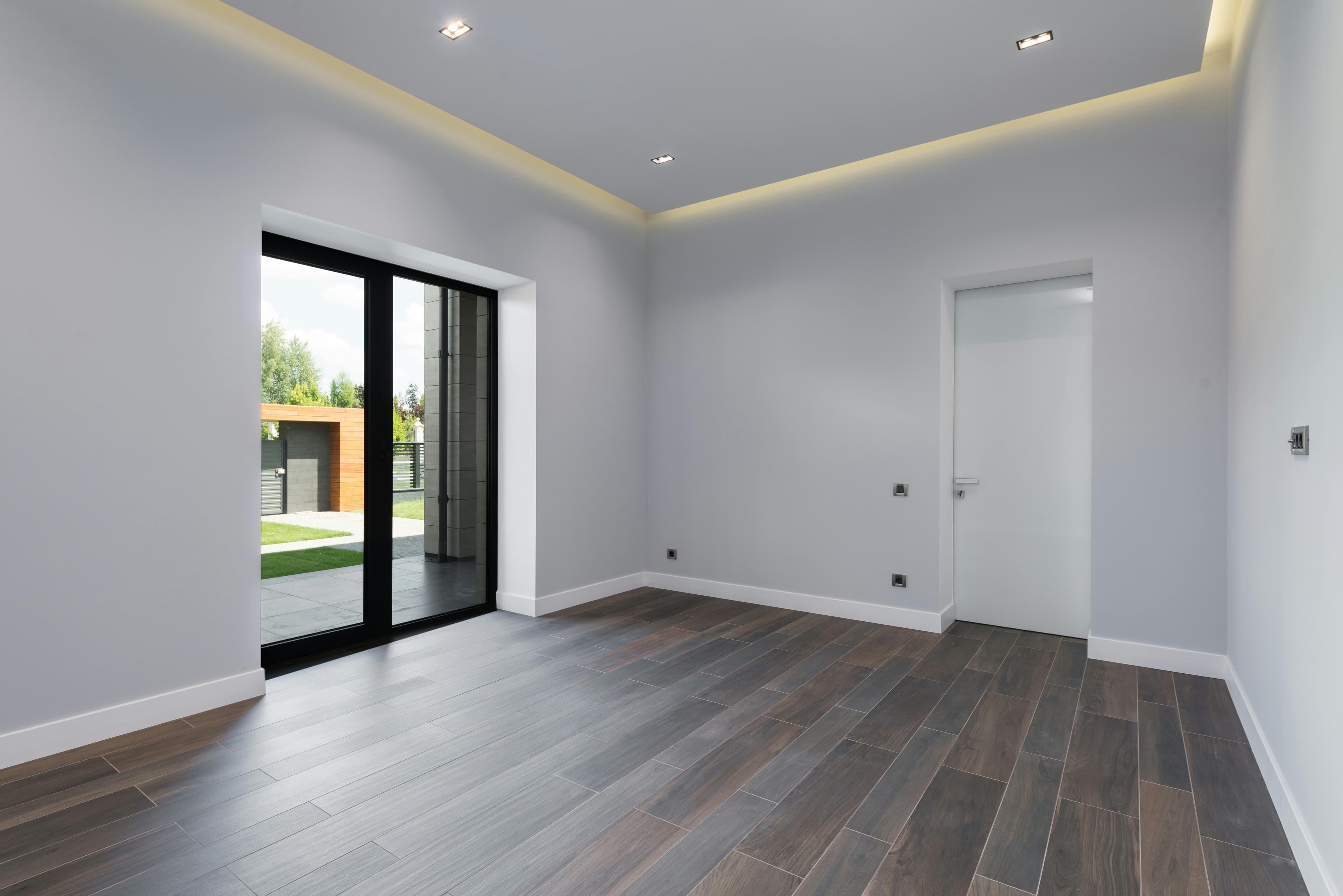 Professional interior painting in Maryland living room